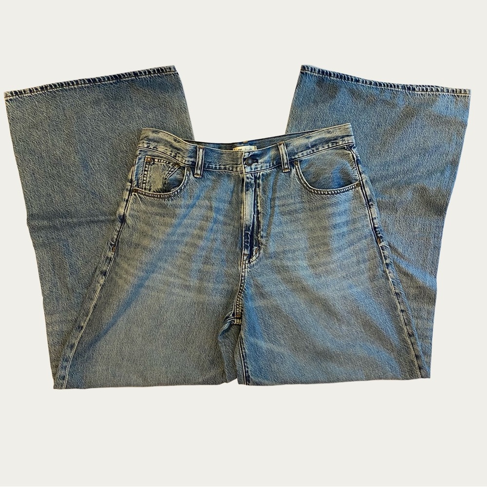 Madewell Superwide-Leg Jeans: Airy Denim Edition Size 31 NWT